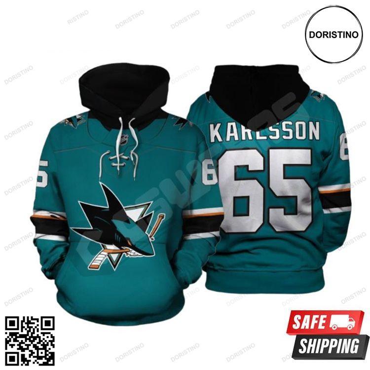 National Hockey League Erik Karlsson Limited Edition 3D Hoodie National Hockey League Erik Karlsson Limited Edition 3D Hoodie