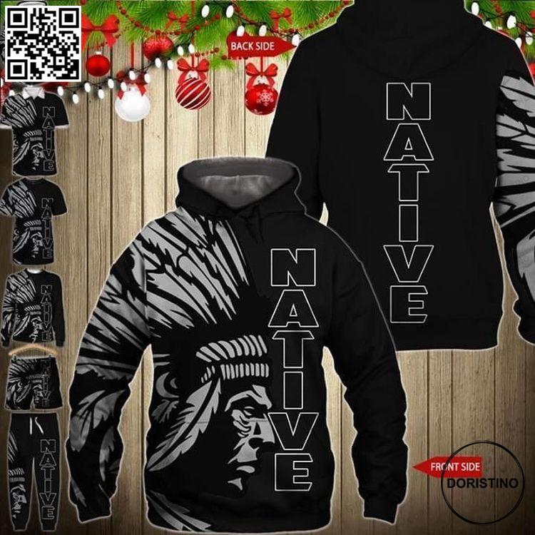 Native American Chief Black Pullover And Zippered Custom 3d Graphic Printed For Men For Women All Over Print Hoodie Native American Chief Black Pullover And Zippered Custom 3d Graphic Printed For Men For Women All Over Print Hoodie