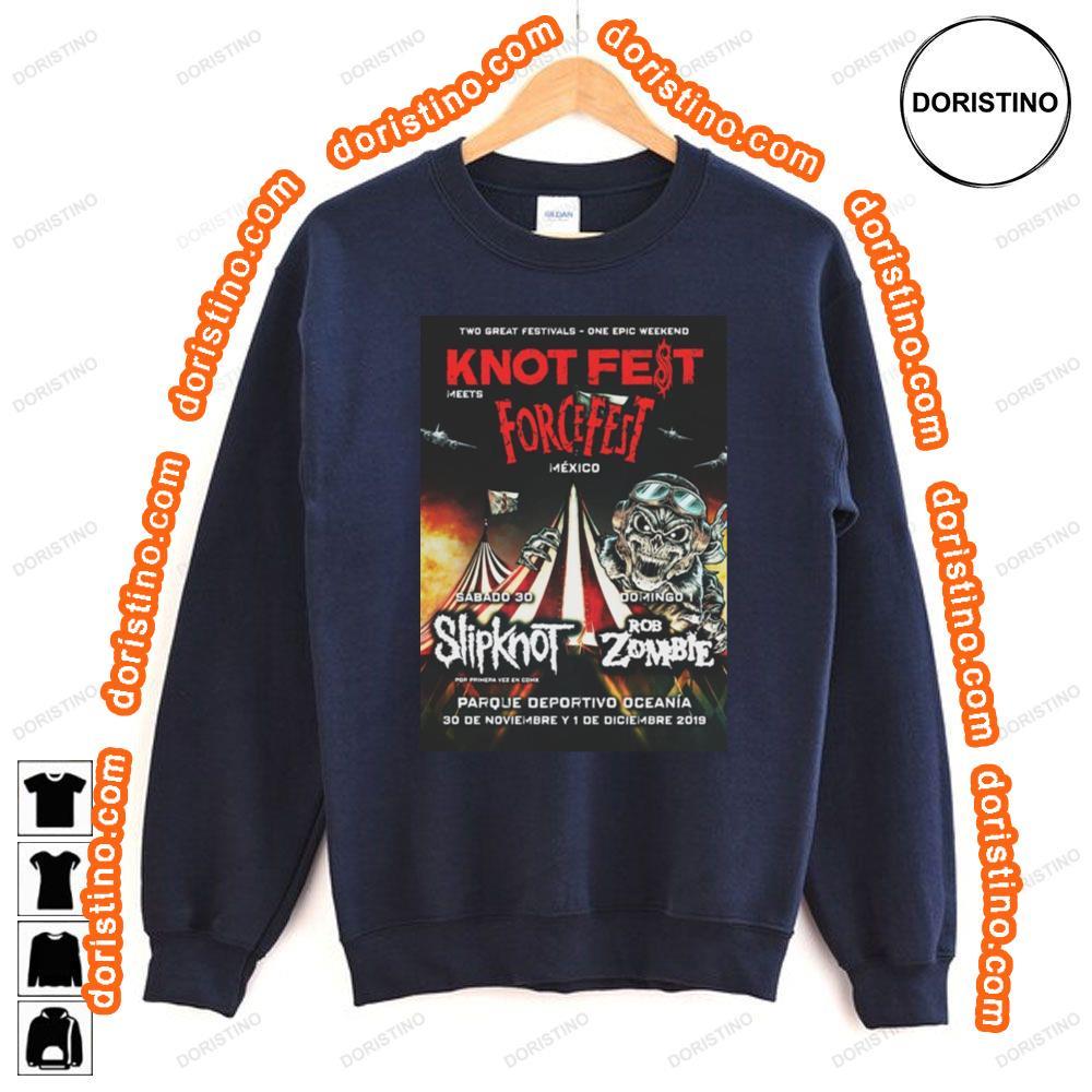 Slipknot Knotfest Mexico 2019 Tshirt Slipknot Knotfest Mexico 2019 Tshirt