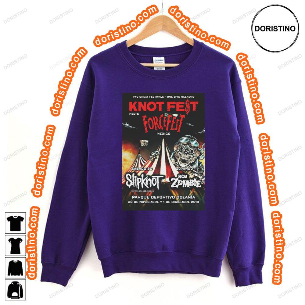 Slipknot Knotfest Mexico 2019 Tshirt Slipknot Knotfest Mexico 2019 Tshirt