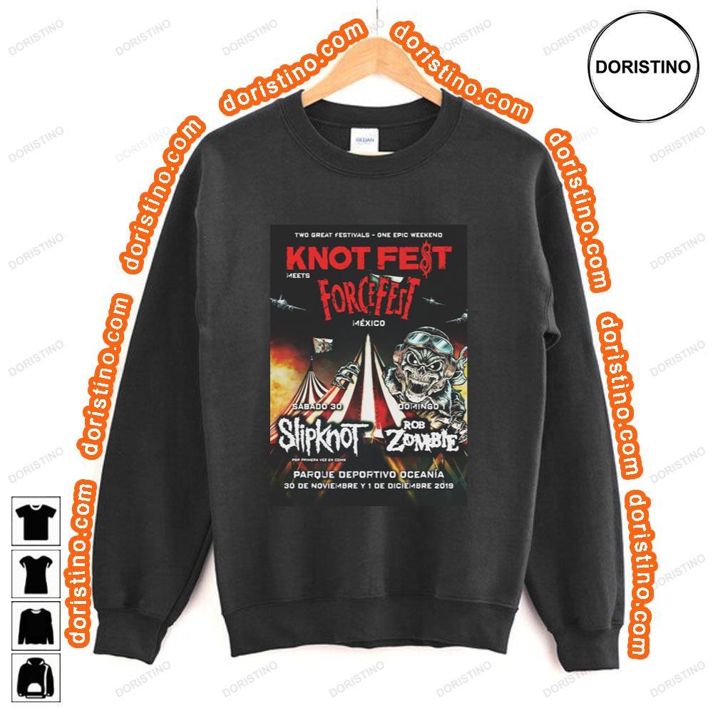 Slipknot Knotfest Mexico 2019 Tshirt Slipknot Knotfest Mexico 2019 Tshirt