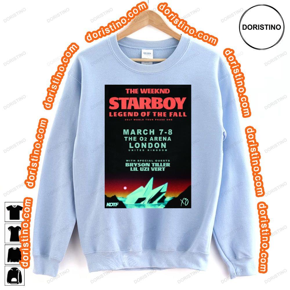 The Weeknd London O2 Arena March 7 8th 2017 Awesome Shirt The Weeknd London O2 Arena March 7 8th 2017 Awesome Shirt