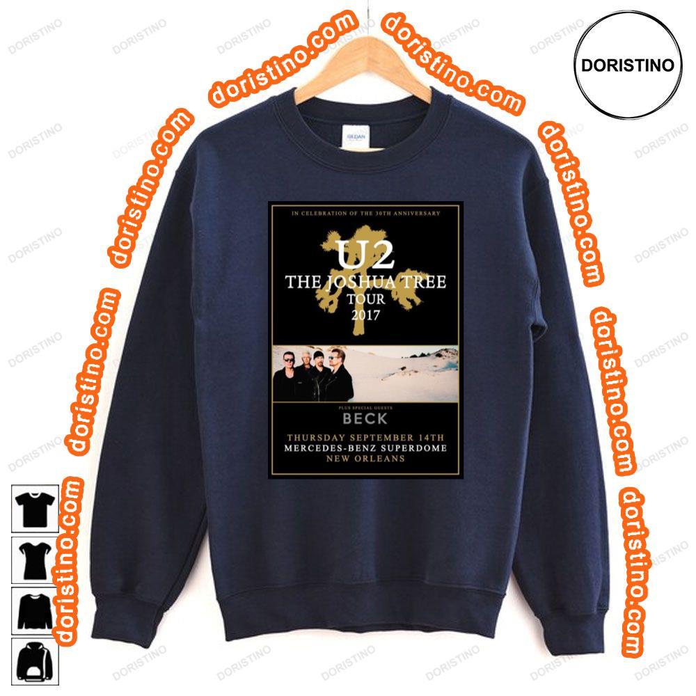 U2 Joshua Tree Tour Mercedes Benz Superdome New Orleans Tshirt U2 Joshua Tree Tour Mercedes Benz Superdome New Orleans Tshirt