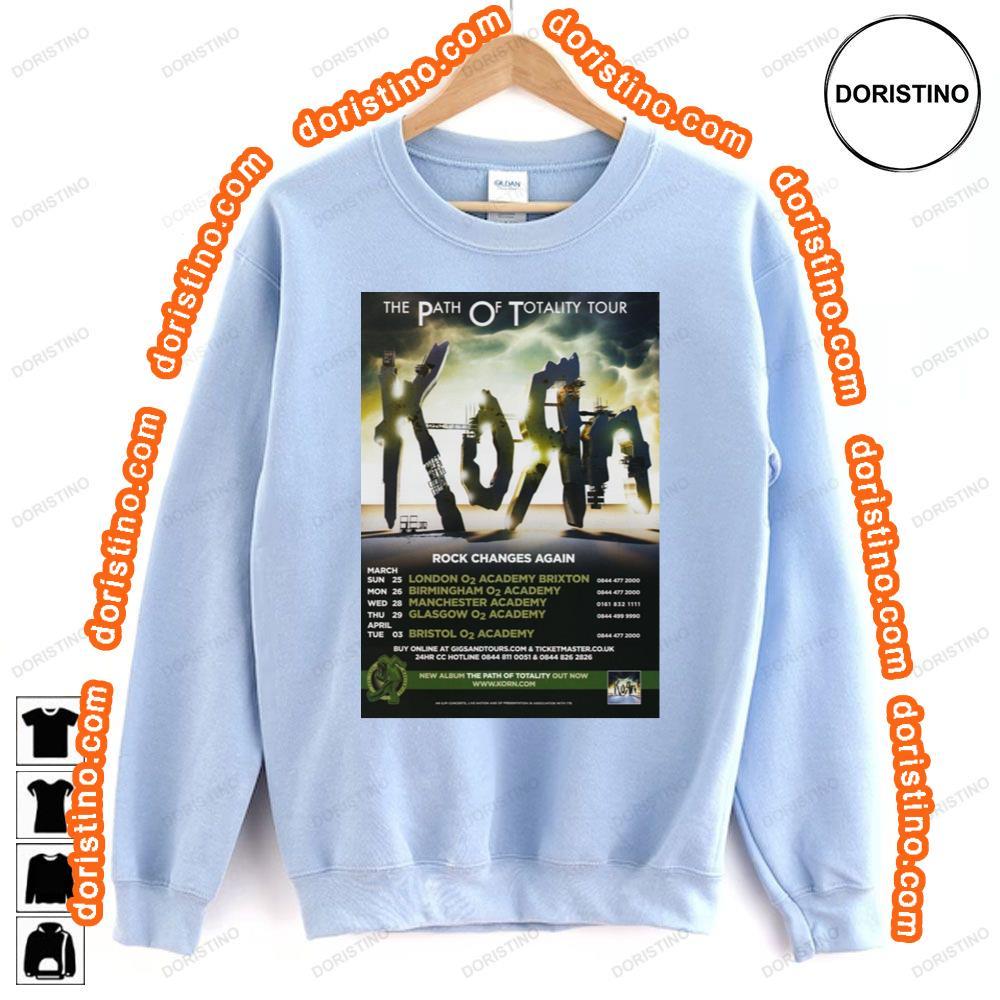 Korn The Path Of Totality 2012 Uk Tour Shirt Korn The Path Of Totality 2012 Uk Tour Shirt