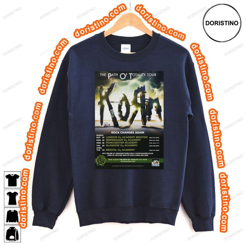 Korn The Path Of Totality 2012 Uk Tour Shirt Korn The Path Of Totality 2012 Uk Tour Shirt