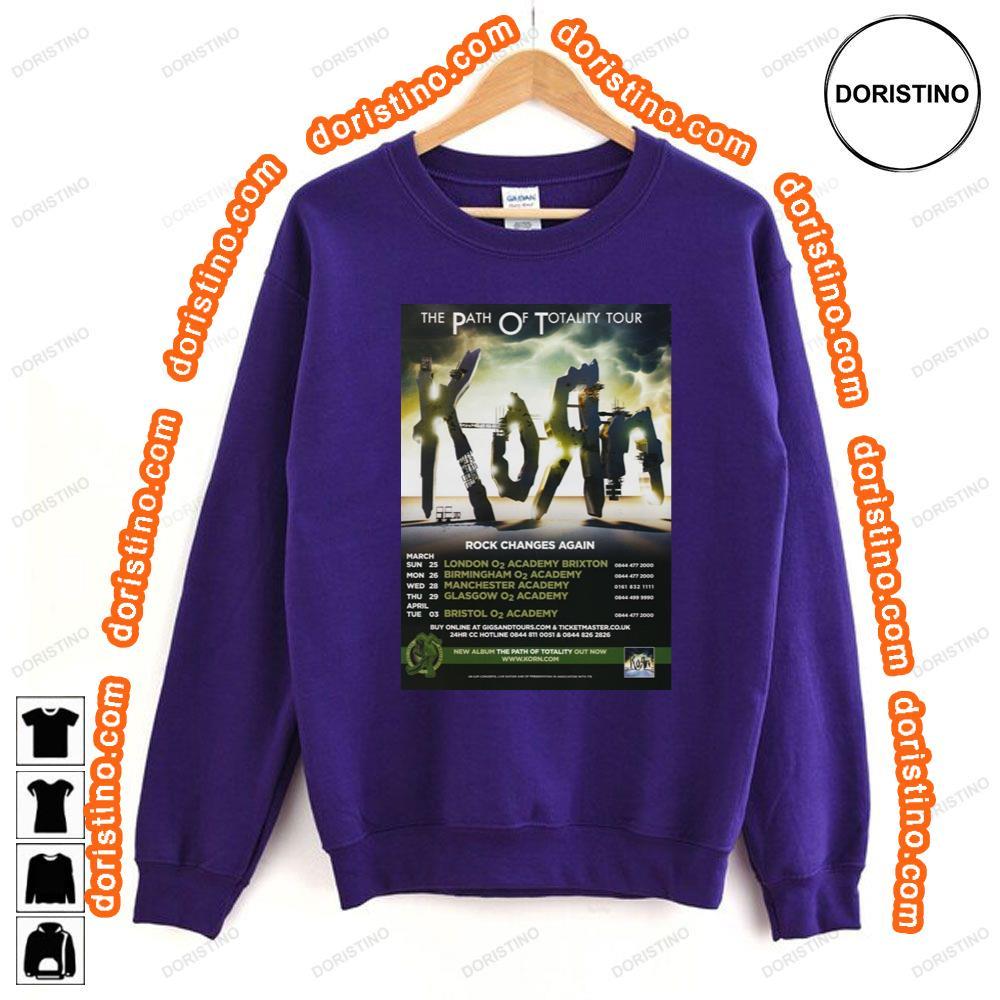 Korn The Path Of Totality 2012 Uk Tour Shirt Korn The Path Of Totality 2012 Uk Tour Shirt