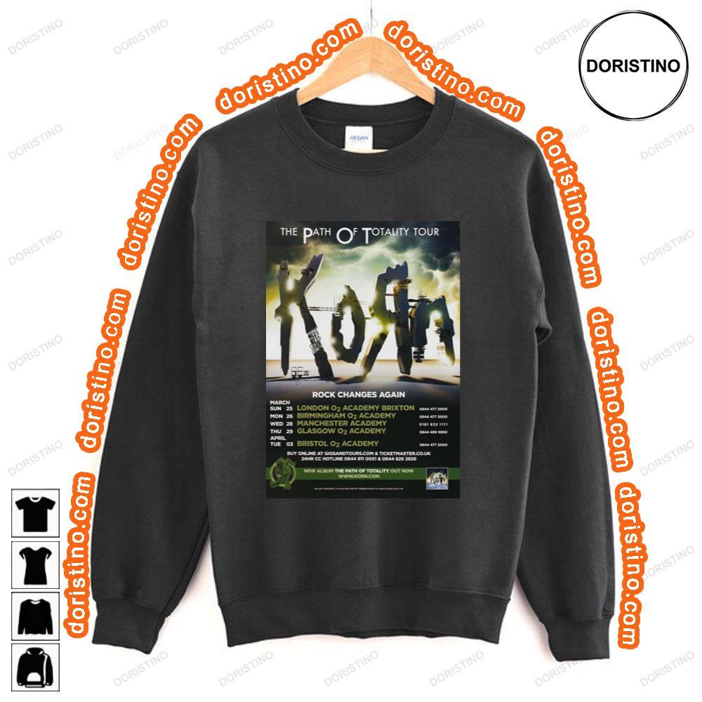 Korn The Path Of Totality 2012 Uk Tour Shirt Korn The Path Of Totality 2012 Uk Tour Shirt