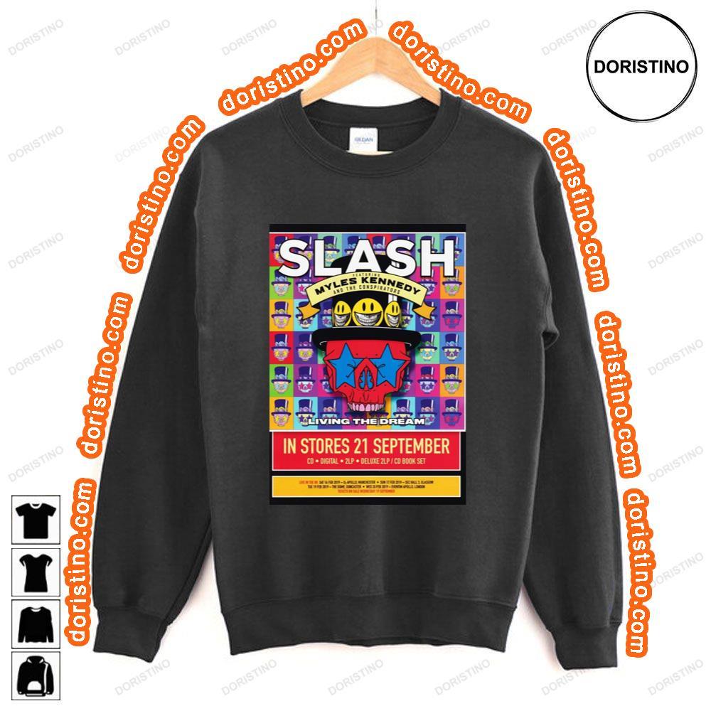 Slash Photo Living The Dream 2018 Tour Awesome Shirt Slash Photo Living The Dream 2018 Tour Awesome Shirt