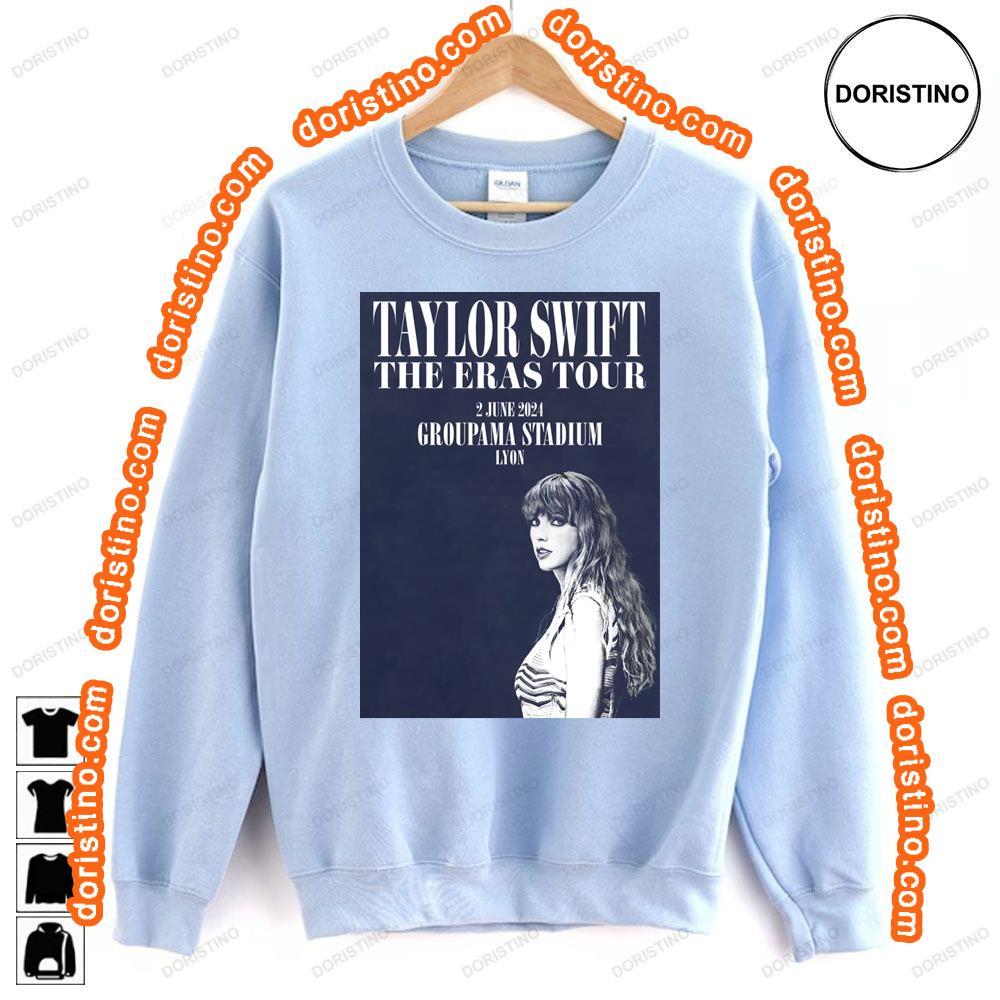 Taylor Swift Eras Stadium 2 June 2024 World Tour Groupama Stadium Lyon Shirt Taylor Swift Eras Stadium 2 June 2024 World Tour Groupama Stadium Lyon Shirt