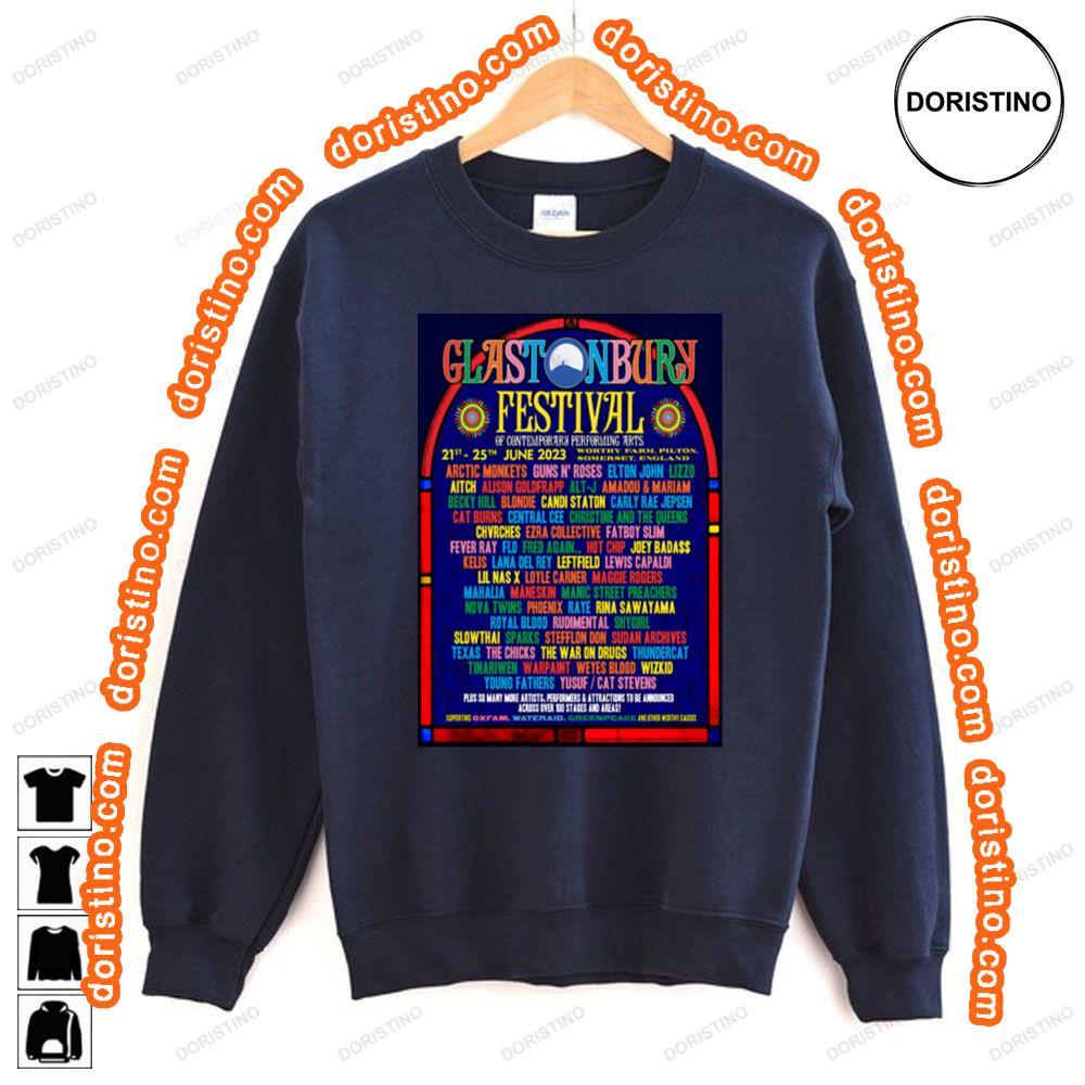 Glastonbury 2023 Festival Line Up Shirt Glastonbury 2023 Festival Line Up Shirt