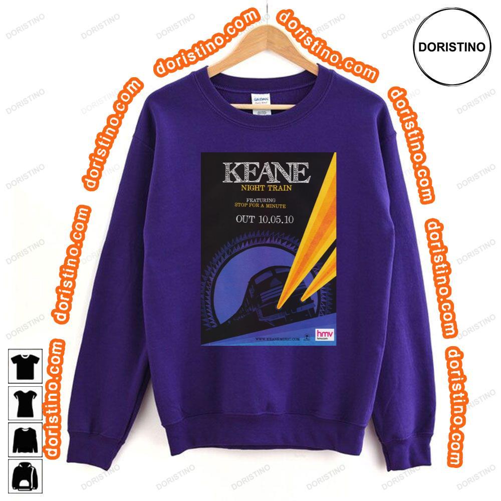 Keane Night Train Tshirt Keane Night Train Tshirt