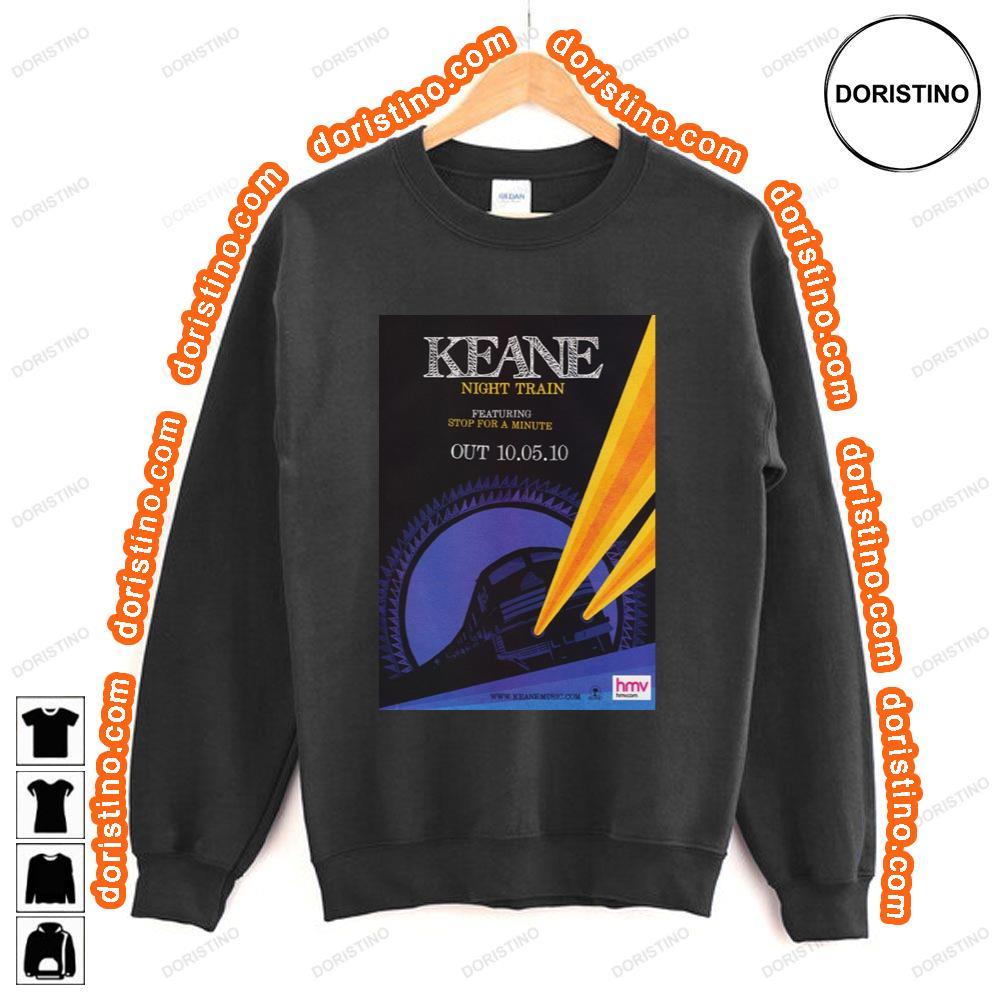 Keane Night Train Tshirt Keane Night Train Tshirt