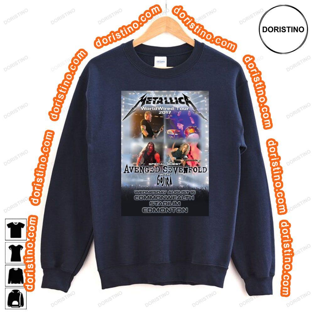 Metallica Commonwealth Stadium Edmonton Tshirt Metallica Commonwealth Stadium Edmonton Tshirt