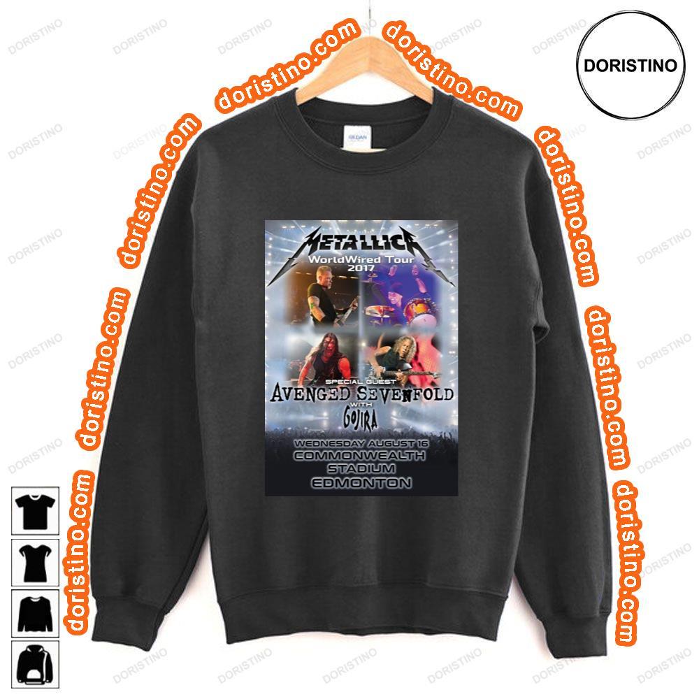 Metallica Commonwealth Stadium Edmonton Tshirt Metallica Commonwealth Stadium Edmonton Tshirt
