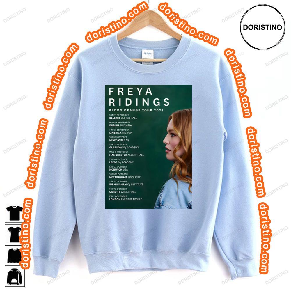 Frey Ridings Blood Orange 2023 Uk Ireland Tour Awesome Shirt Frey Ridings Blood Orange 2023 Uk Ireland Tour Awesome Shirt