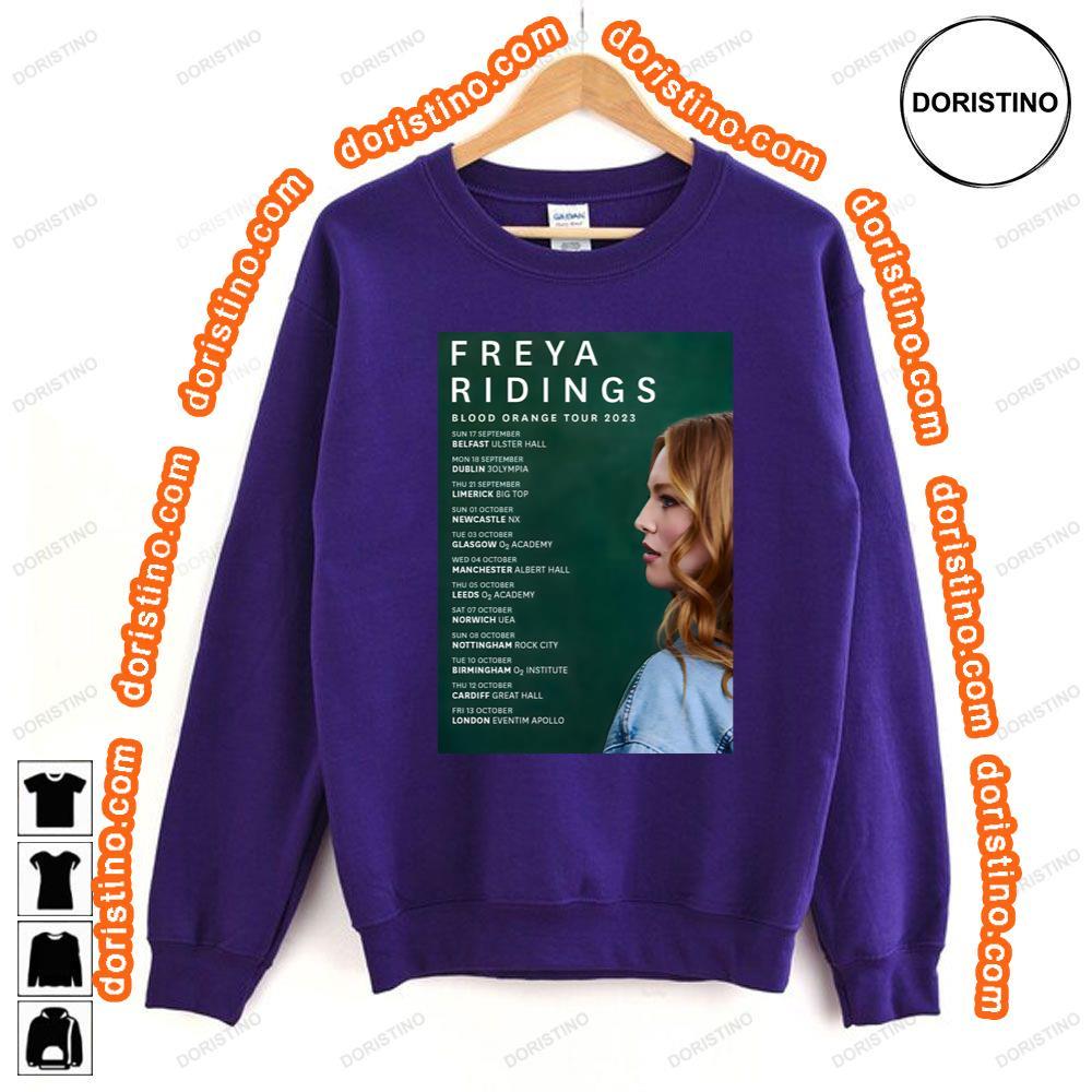 Frey Ridings Blood Orange 2023 Uk Ireland Tour Awesome Shirt Frey Ridings Blood Orange 2023 Uk Ireland Tour Awesome Shirt
