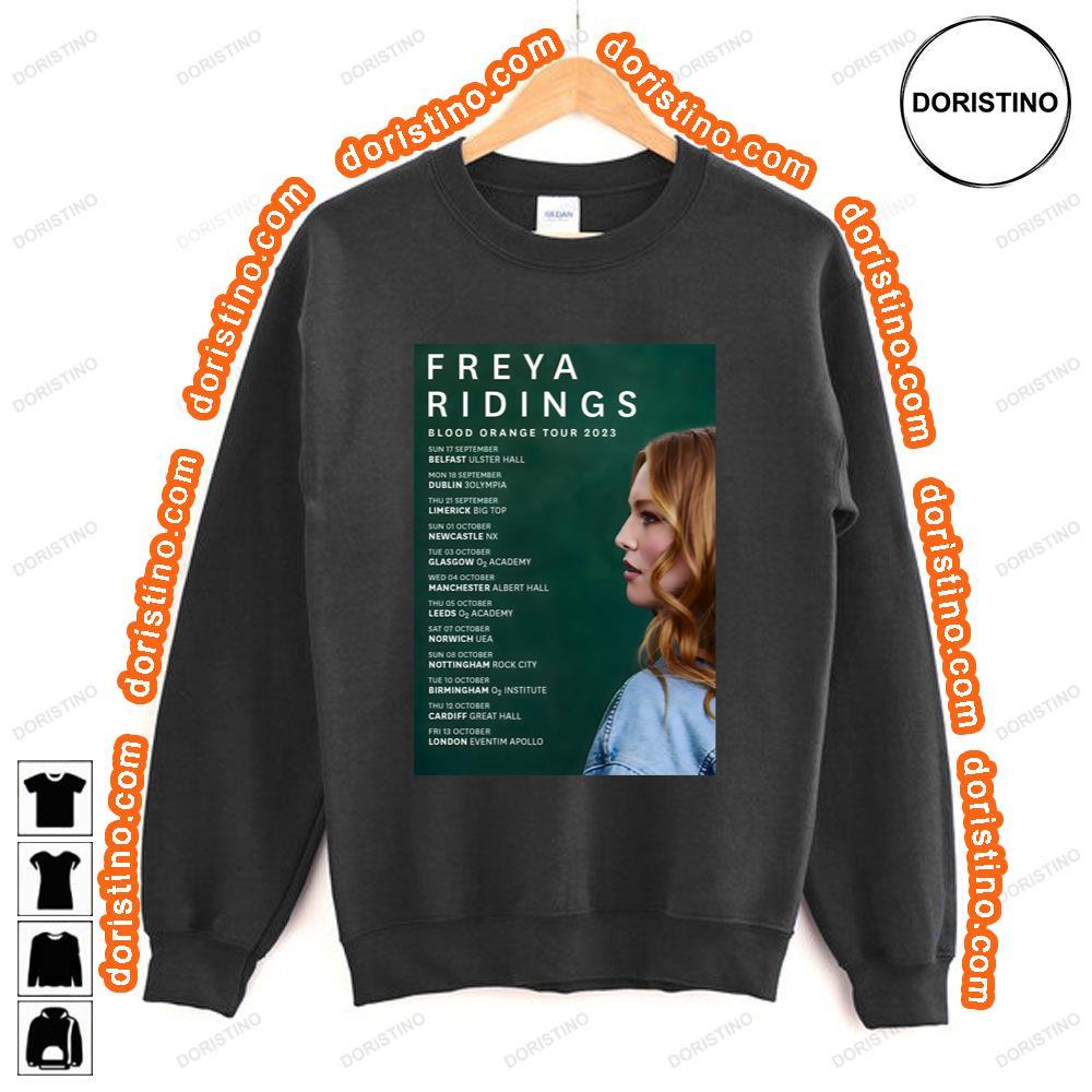 Frey Ridings Blood Orange 2023 Uk Ireland Tour Awesome Shirt Frey Ridings Blood Orange 2023 Uk Ireland Tour Awesome Shirt