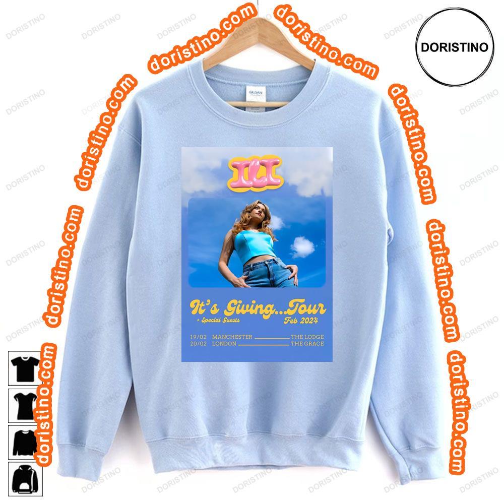 Ili Singer Its Giving February 2024 Tour Shirt Ili Singer Its Giving February 2024 Tour Shirt