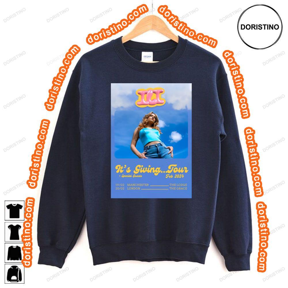 Ili Singer Its Giving February 2024 Tour Shirt Ili Singer Its Giving February 2024 Tour Shirt