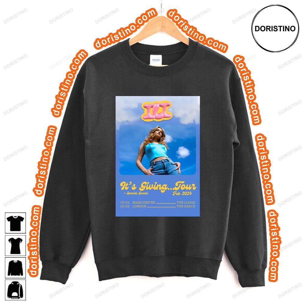 Ili Singer Its Giving February 2024 Tour Shirt Ili Singer Its Giving February 2024 Tour Shirt