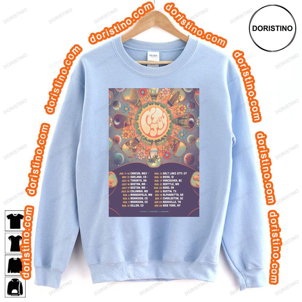 Mt Joy Band 2024 North American Tour Tshirt Mt Joy Band 2024 North American Tour Tshirt