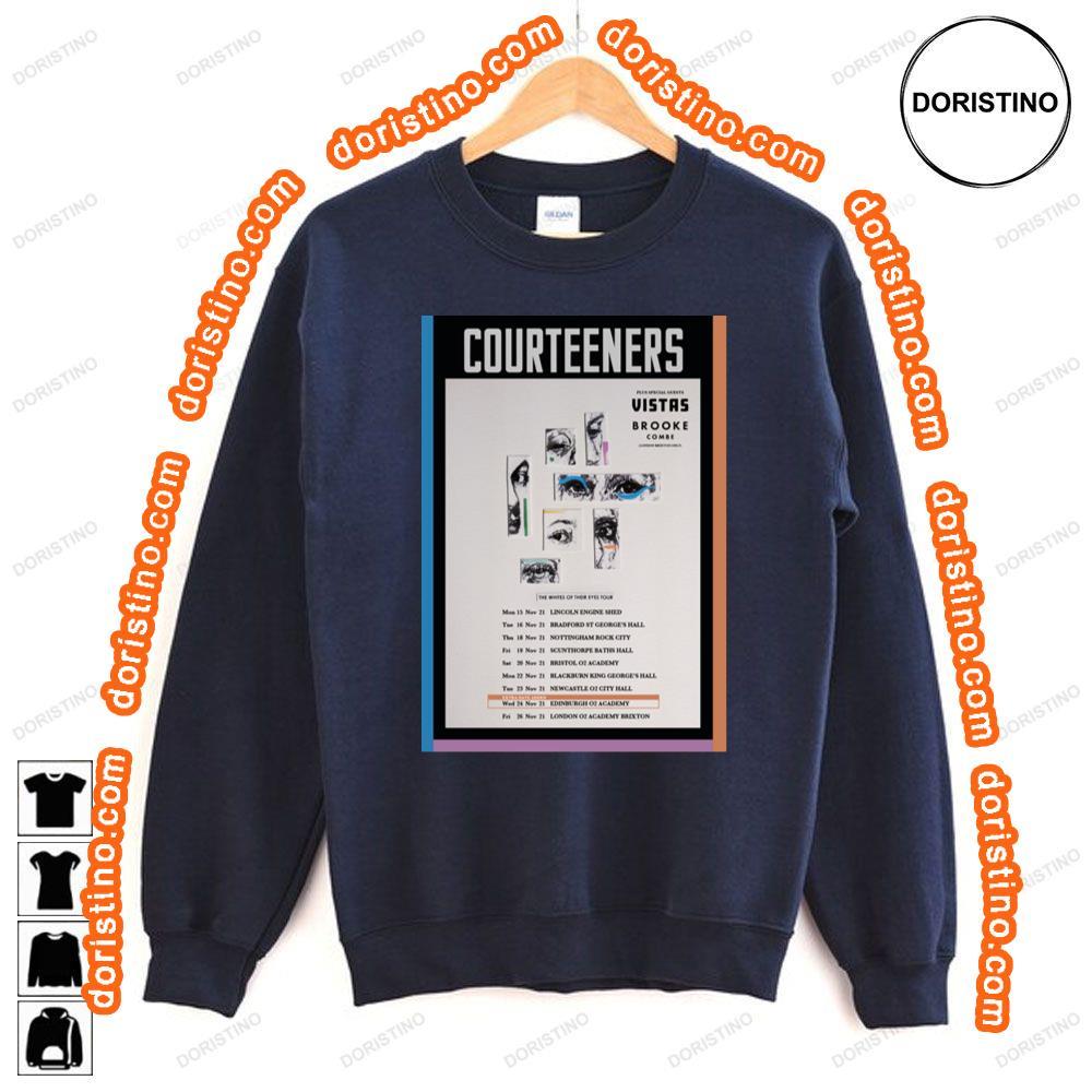Courners The White Of Thier Eyes 2021 Uk Tour Shirt Courners The White Of Thier Eyes 2021 Uk Tour Shirt