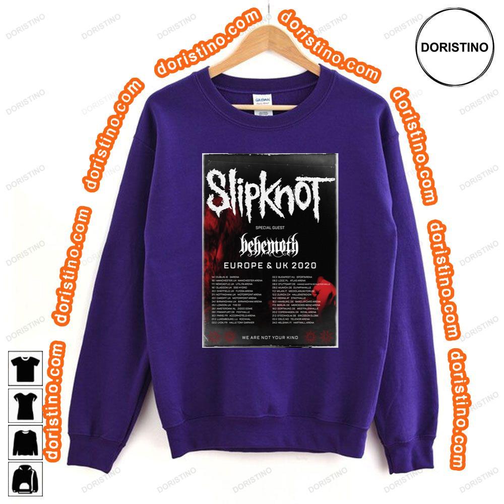 Slipknot We Are Not Your Kind 2020 European Tour Shirt Slipknot We Are Not Your Kind 2020 European Tour Shirt
