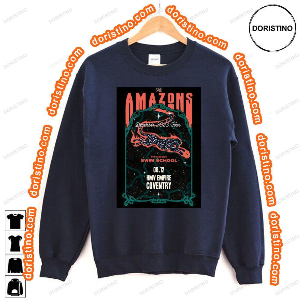 The Amazons How Will I Know If Heaven Will Find Me 2023 Uk Tour Coventry Hmv Empire Awesome Shirt The Amazons How Will I Know If Heaven Will Find Me 2023 Uk Tour Coventry Hmv Empire Awesome Shirt