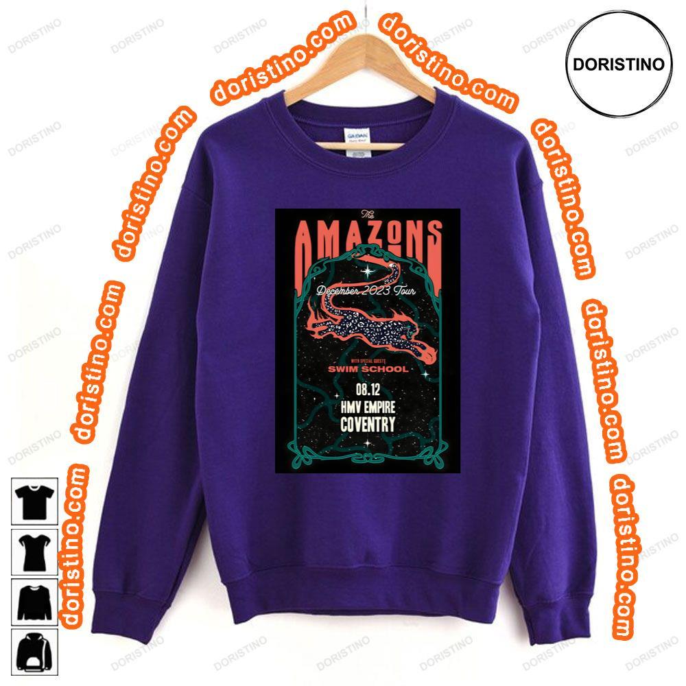 The Amazons How Will I Know If Heaven Will Find Me 2023 Uk Tour Coventry Hmv Empire Awesome Shirt The Amazons How Will I Know If Heaven Will Find Me 2023 Uk Tour Coventry Hmv Empire Awesome Shirt