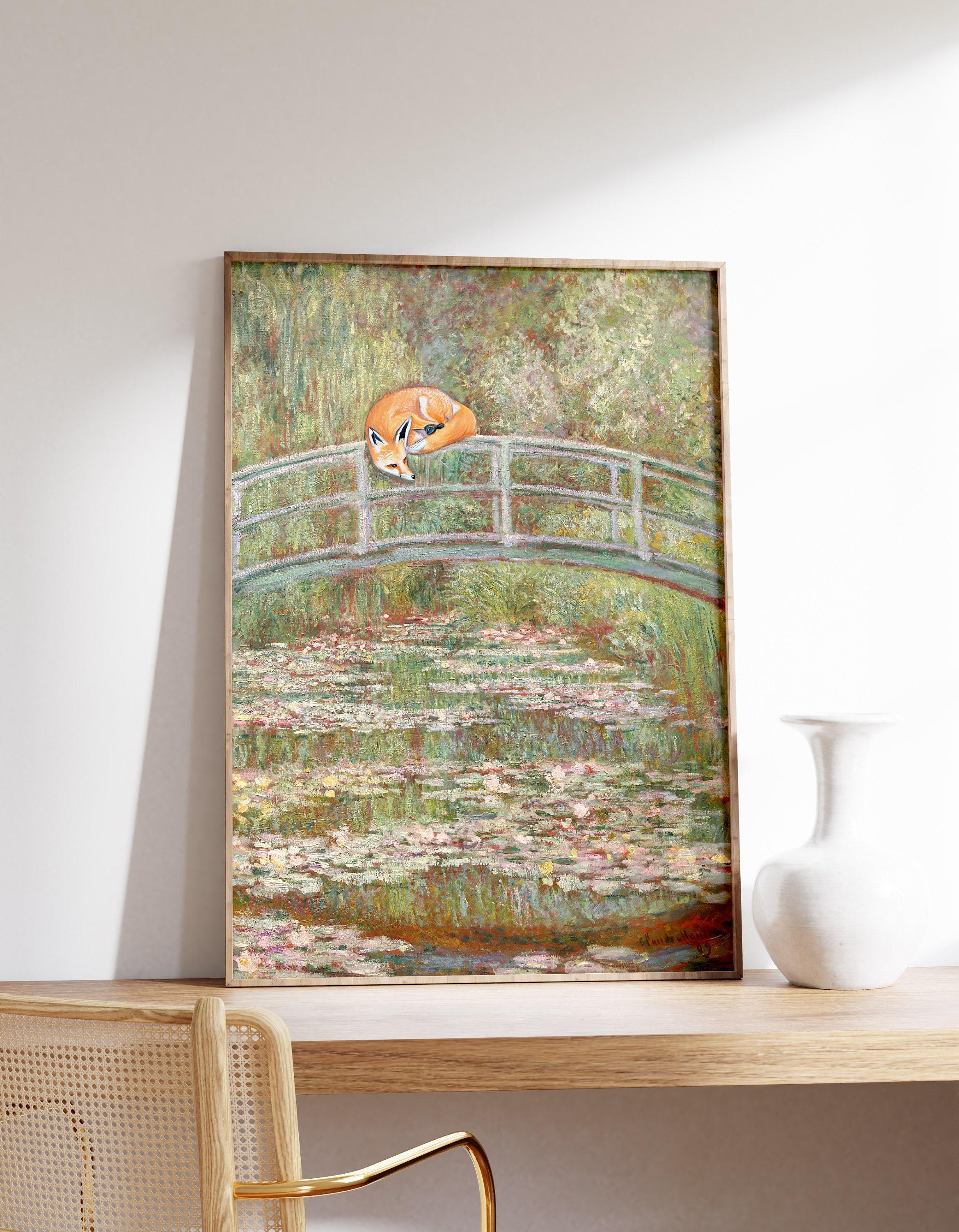 Claude Monet Fox Trending Style Poster (No Frame) Claude Monet Fox Trending Style Poster (No Frame)