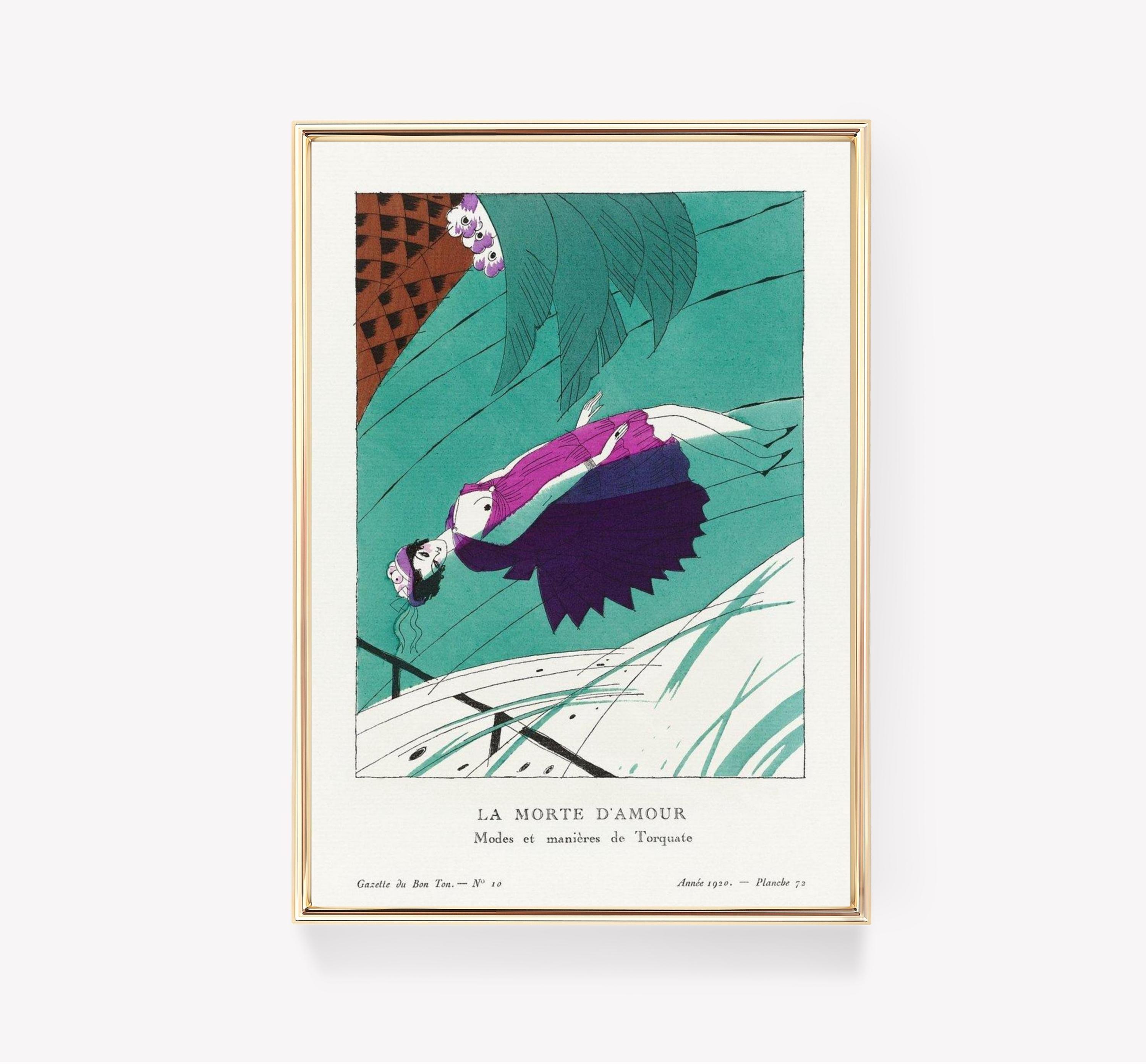 George Barbier 12 Awesome Poster (No Frame) George Barbier 12 Awesome Poster (No Frame)