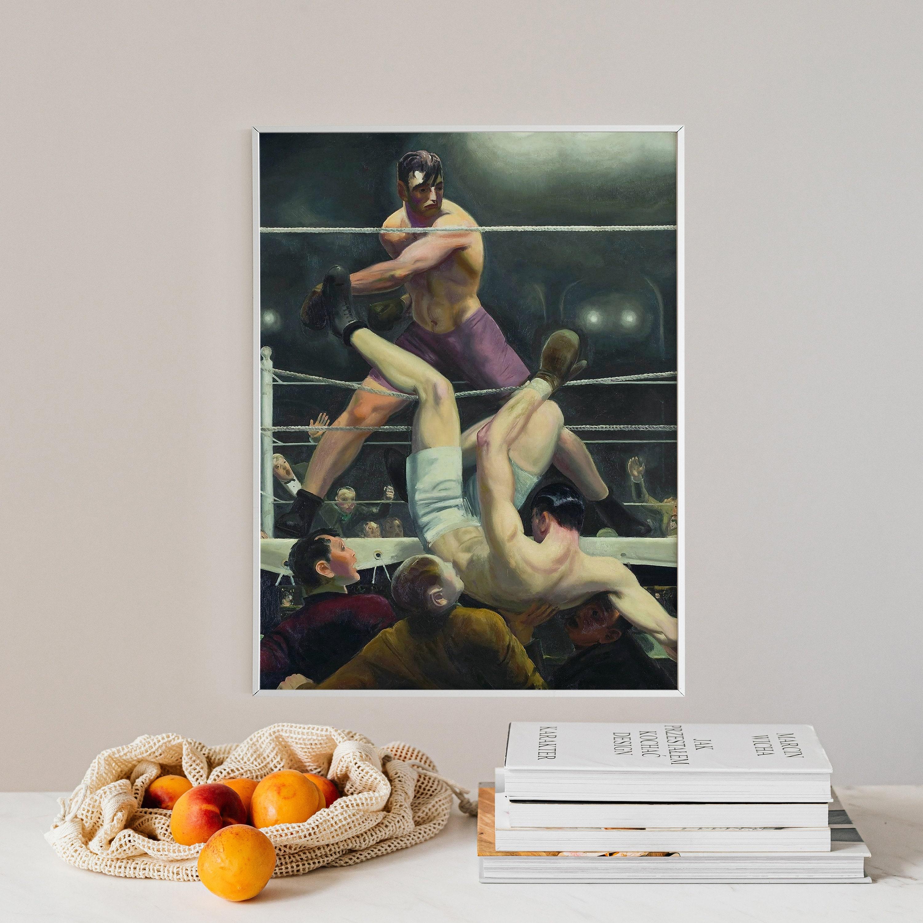 George Bellows Dempsey And Firpo 1925 Awesome Poster (No Frame) George Bellows Dempsey And Firpo 1925 Awesome Poster (No Frame)