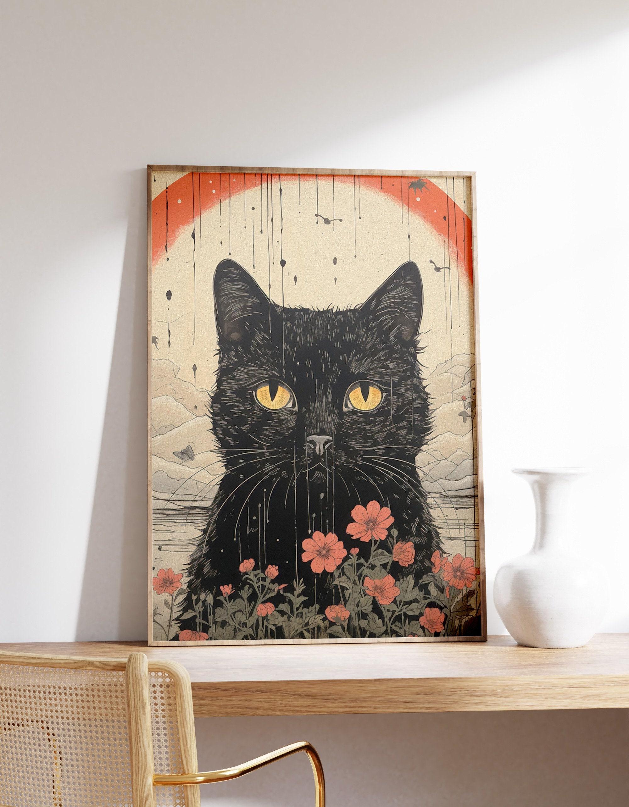 Japanese Sad Cat 2 Trending Style Poster (No Frame) Japanese Sad Cat 2 Trending Style Poster (No Frame)