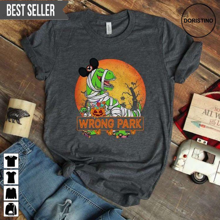 T-rex Toy Story Wrong Park Halloween Unisex Awesome Shirt T-rex Toy Story Wrong Park Halloween Unisex Awesome Shirt