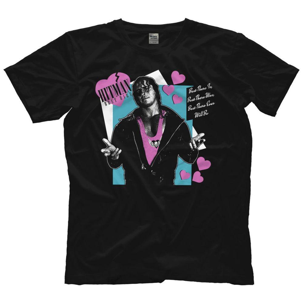 Bret The Hitman Hart Bret Hart Retro 2 Tshirt Bret The Hitman Hart Bret Hart Retro 2 Tshirt