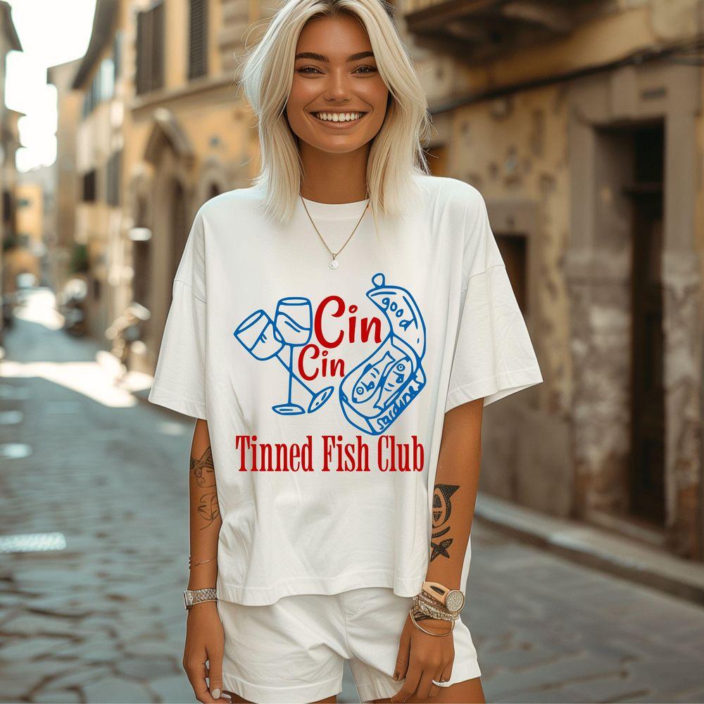 Cin Cin Graphic Trendy Sardines Awesome Shirt Cin Cin Graphic Trendy Sardines Awesome Shirt