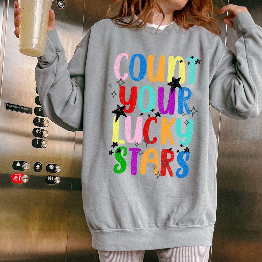 Colorful Lucky Stars Tshirt Colorful Lucky Stars Tshirt