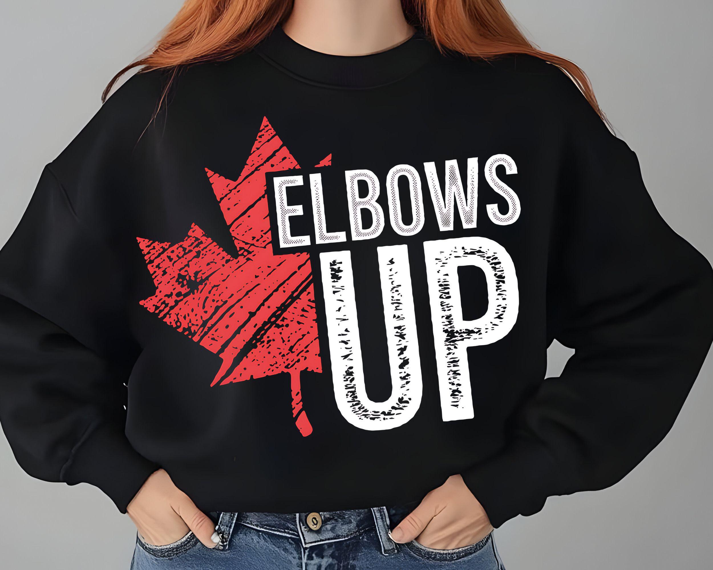 Elbows Up Canada 4 Tshirt Elbows Up Canada 4 Tshirt