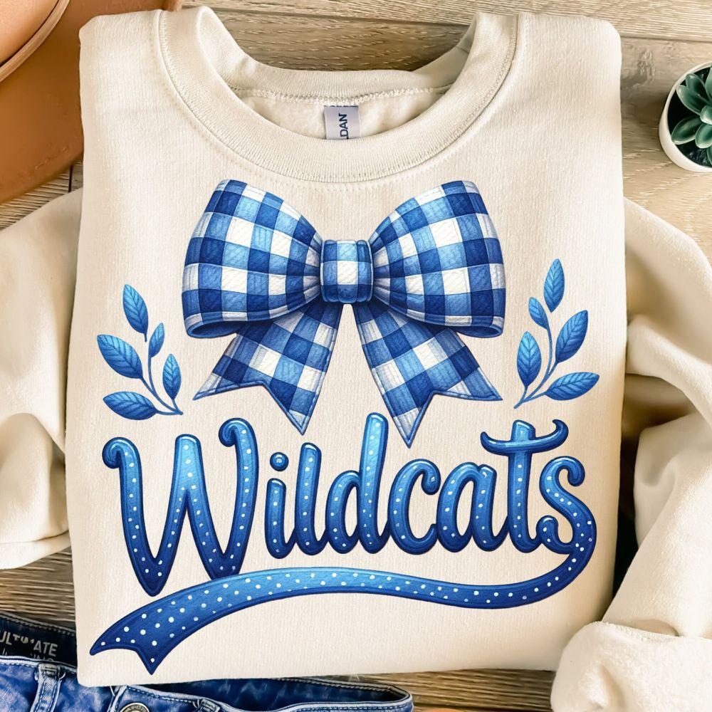 Gingham Wildcats Shirt Gingham Wildcats Shirt