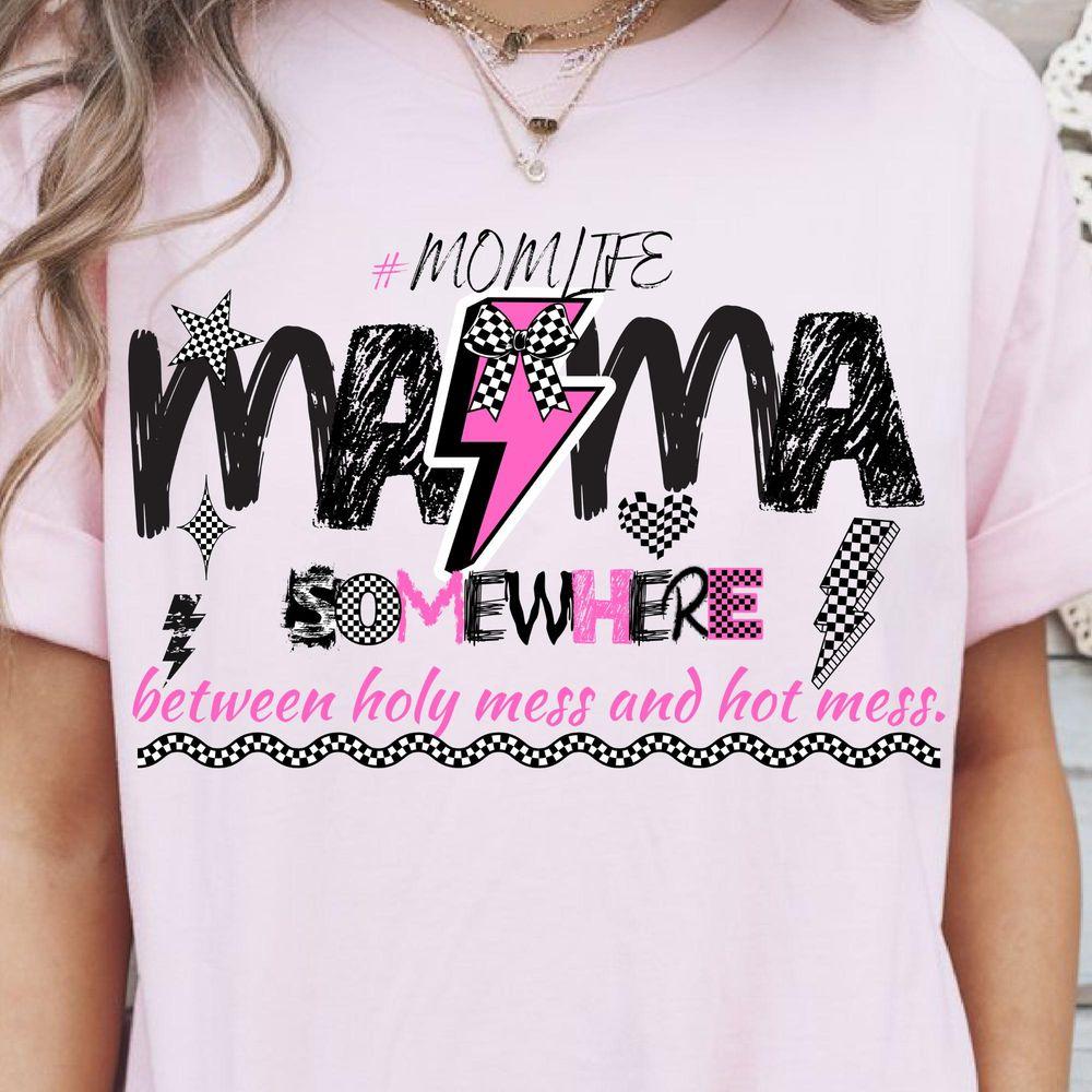 Hot Mess Mom Awesome Shirt Hot Mess Mom Awesome Shirt