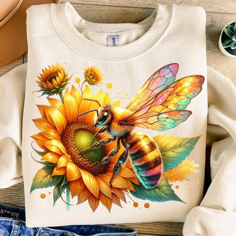 Iridescent Bee Awesome Shirt Iridescent Bee Awesome Shirt