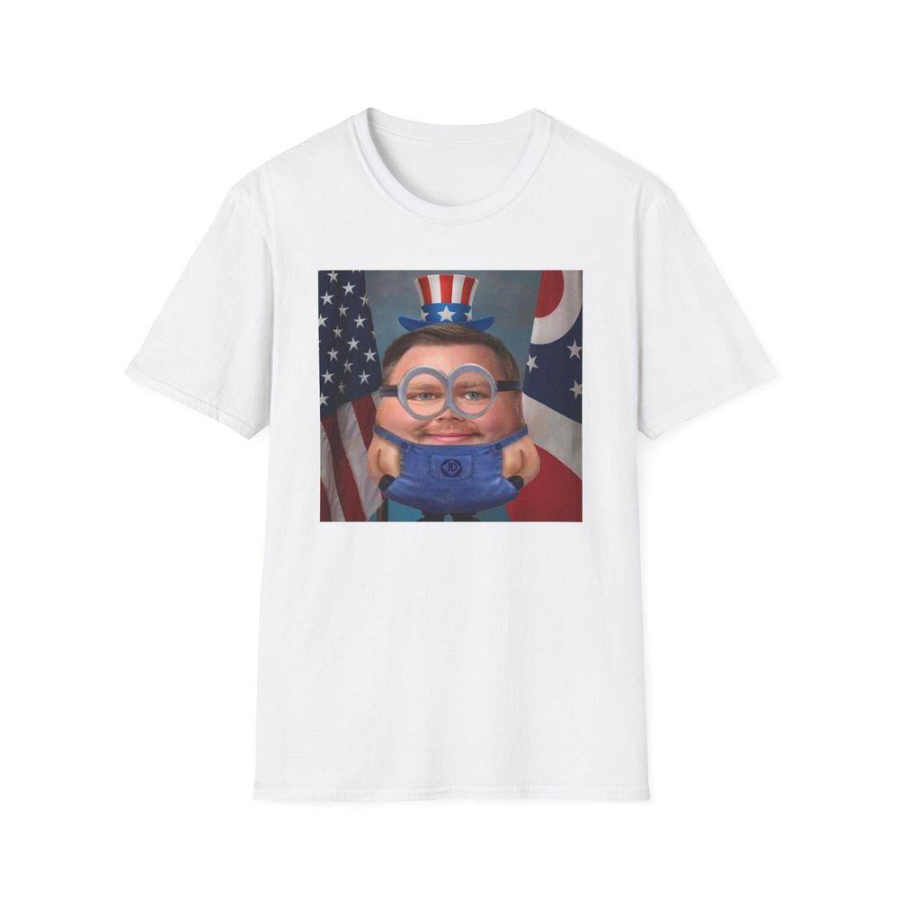 Jd Vance Minion Vice President Face App Portrait Joke Stupid American Political Shirt Jd Vance Minion Vice President Face App Portrait Joke Stupid American Political Shirt