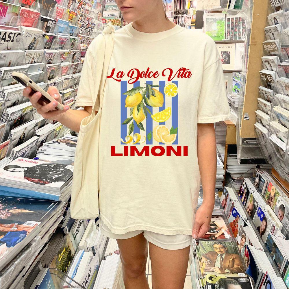 La Dolce Vita Graphic Limoni Awesome Shirt