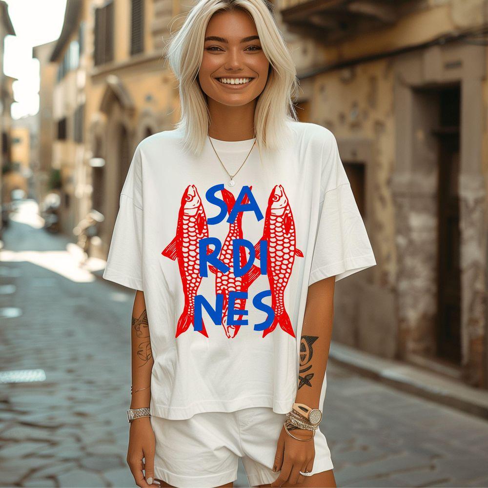 Sardines Graphic Trendy Tinned Fish Awesome Shirt Sardines Graphic Trendy Tinned Fish Awesome Shirt