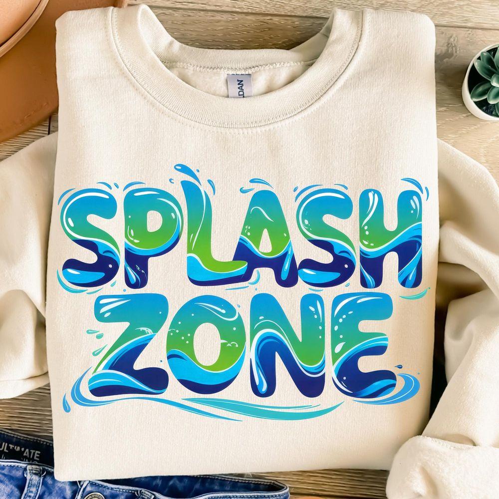 Splash Zonetion Design Summer Ocean Swimming Pool Vacation Shirt Splash Zonetion Design Summer Ocean Swimming Pool Vacation Shirt