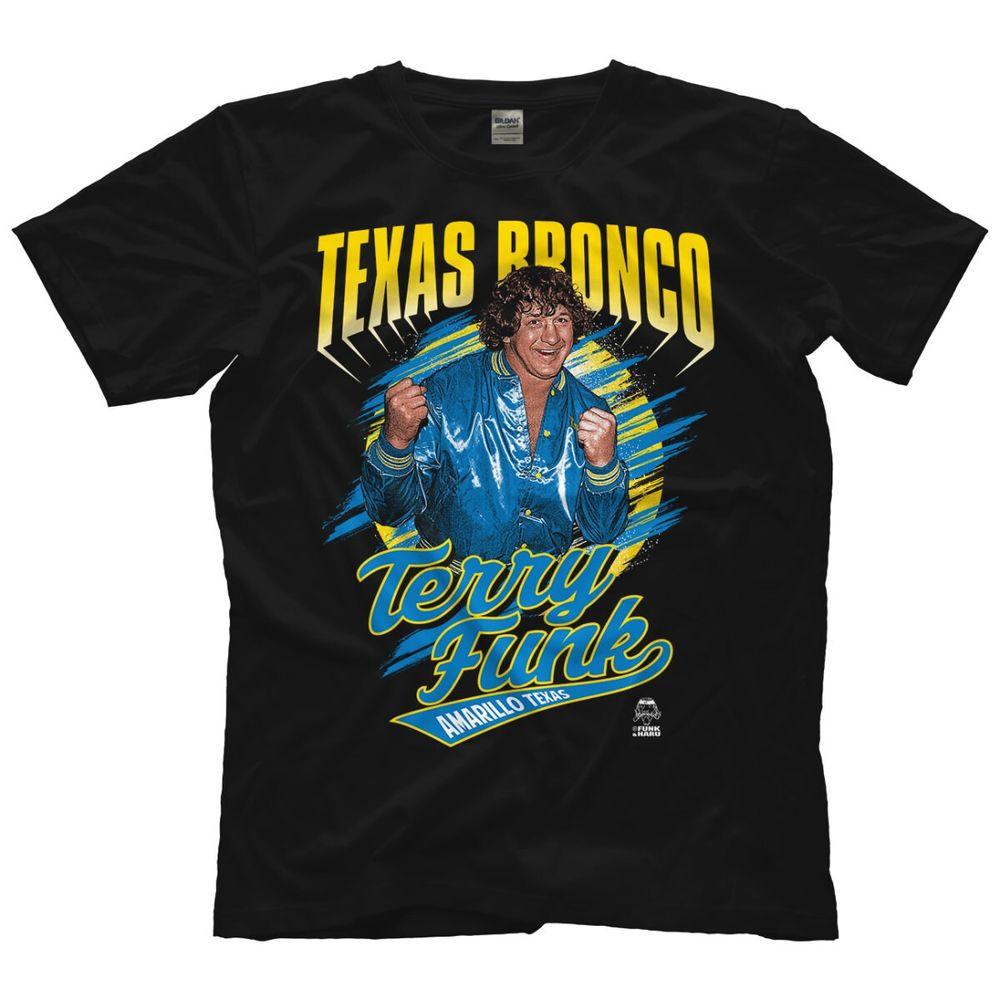 Terry Funk Texas Bronco 1981 Awesome Shirt Terry Funk Texas Bronco 1981 Awesome Shirt