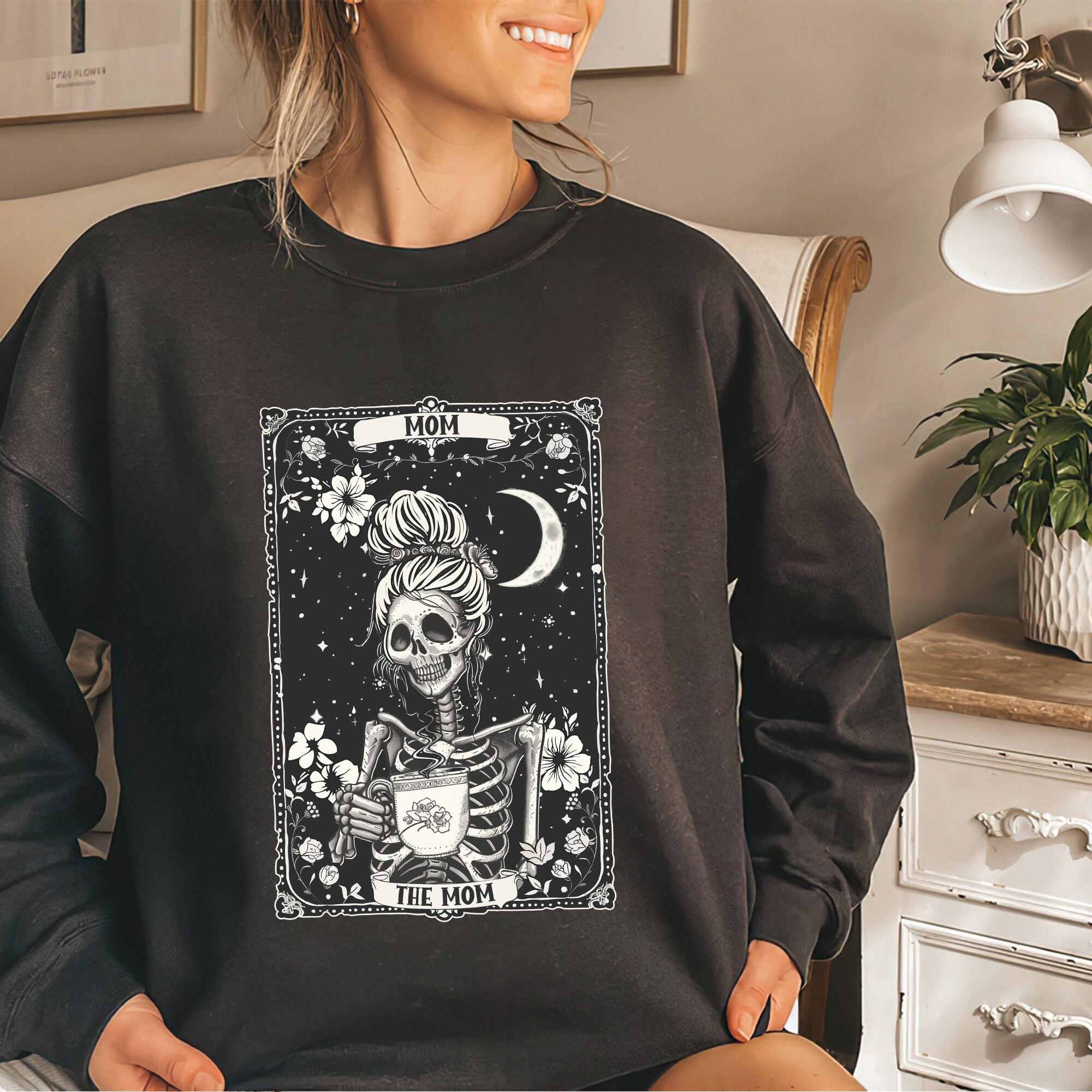 The Mom Skeleton Tarot Card Mothers Day Shirt The Mom Skeleton Tarot Card Mothers Day Shirt