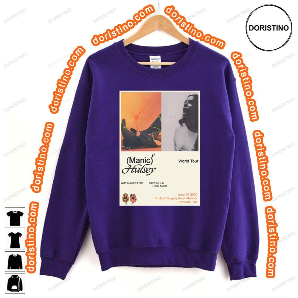 Halsey Manic 2020 Portland Sunlight Supply Hitheater Awesome Shirt Halsey Manic 2020 Portland Sunlight Supply Hitheater Awesome Shirt