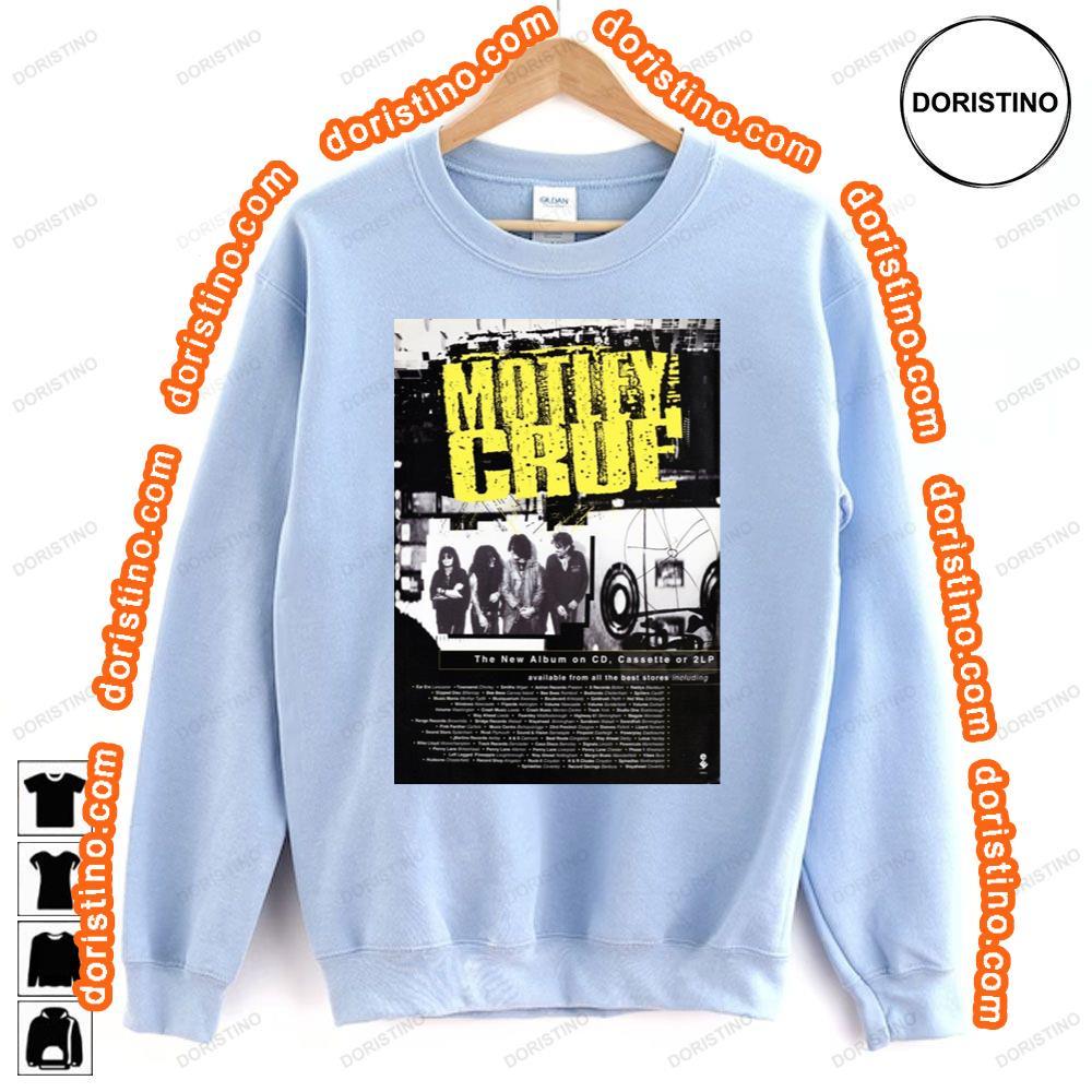 Motley Crue Self Titled Tshirt Motley Crue Self Titled Tshirt