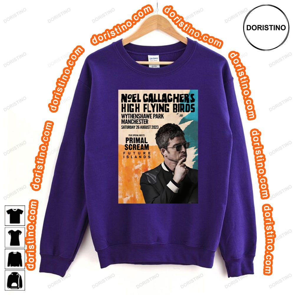 Noel Gallagher The High Flying Birds Wythenshawe Park Manchester 2023 Awesome Shirt Noel Gallagher The High Flying Birds Wythenshawe Park Manchester 2023 Awesome Shirt